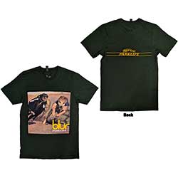 Blur - Parklife Album (Green) Large [T-Shirt]