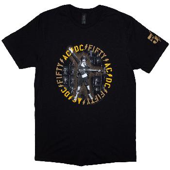 Ac/Dc - Fifty Angus Repeat (Black) Large [T-Shirt]