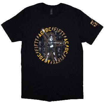 Ac/Dc - Fifty Angus Repeat (Black) Xl [T-Shirt]