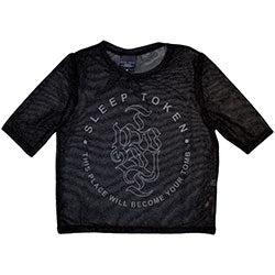 Sleep Token - Tomb (Black) Mesh Top Xs [T-Shirt]