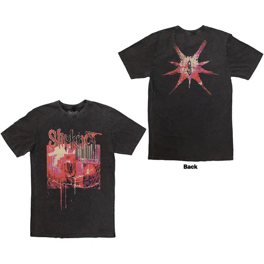 Slipknot - Tesf Barcode Stonewash (Charcoal) XL [T-Shirt]
