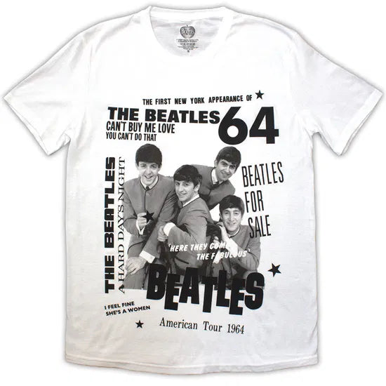 Beatles - 1964 (White) Medium [T-Shirt]