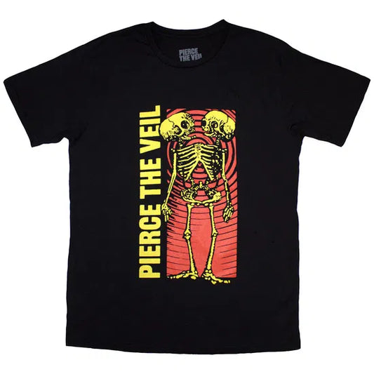 Pierce The Veil - Wavy Skeleton (Black) Small [T-Shirt]