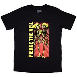 Pierce The Veil - Wavy Skeleton (Black) XXL [T-Shirt]