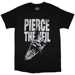 Pierce The Veil - Large Text (Black) Small [T-Shirt]