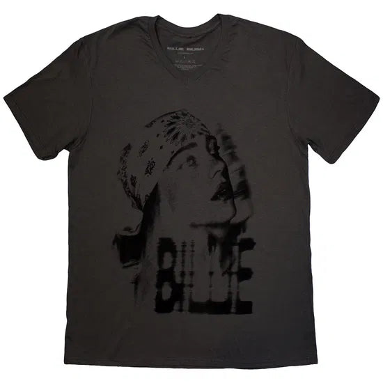 Eilish, Billie - Tonal Bandana Photo (Charcoal) Large [T-Shirt]
