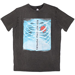 Red Hot Chili Peppers - X-Ray Stonewash (Charcoal) Large [T-Shirt]
