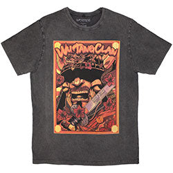 Wu-Tang Clan - Amsterdam 23 Stonewash (Charcoal) Medium [T-Shirt]