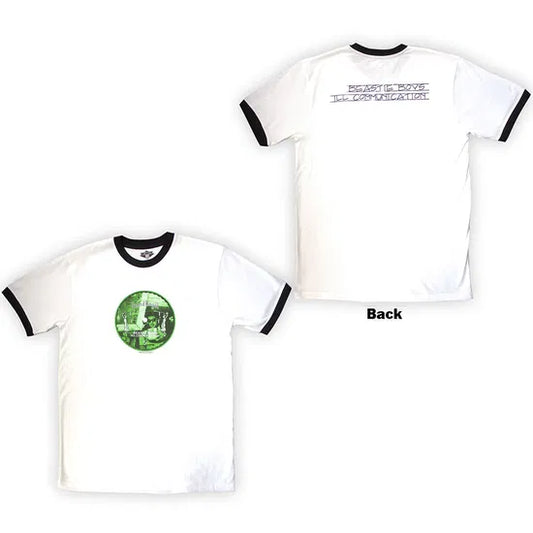 Beastie Boys - Record Label Ringer (White) Large [T-Shirt]
