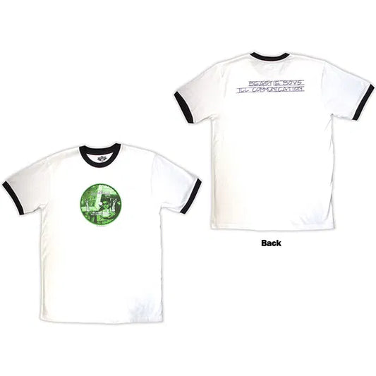 Beastie Boys - Record Label Ringer (White) XL [T-Shirt]