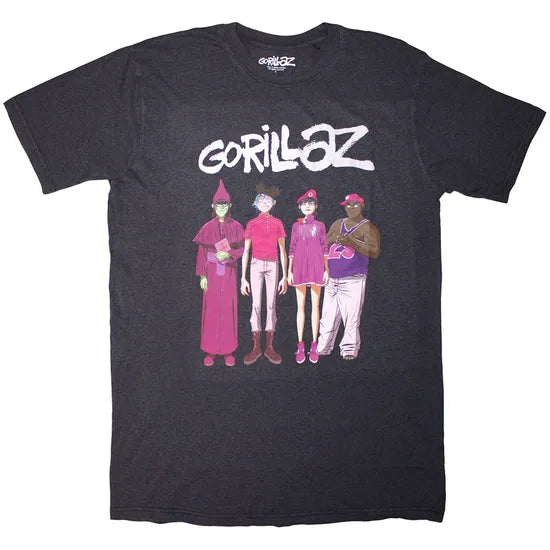 Gorillaz - Cracker Island Group (Black) Large [T-Shirt]