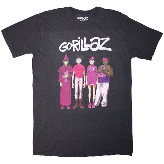 Gorillaz - Cracker Island Group (Black) Large [T-Shirt]