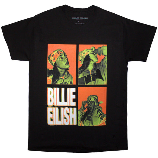 Eilish, Billie - 3 Photo Logo (Black) XL [T-Shirt]