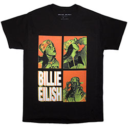 Eilish, Billie - 3 Photo Logo (Black) XXL [T-Shirt]