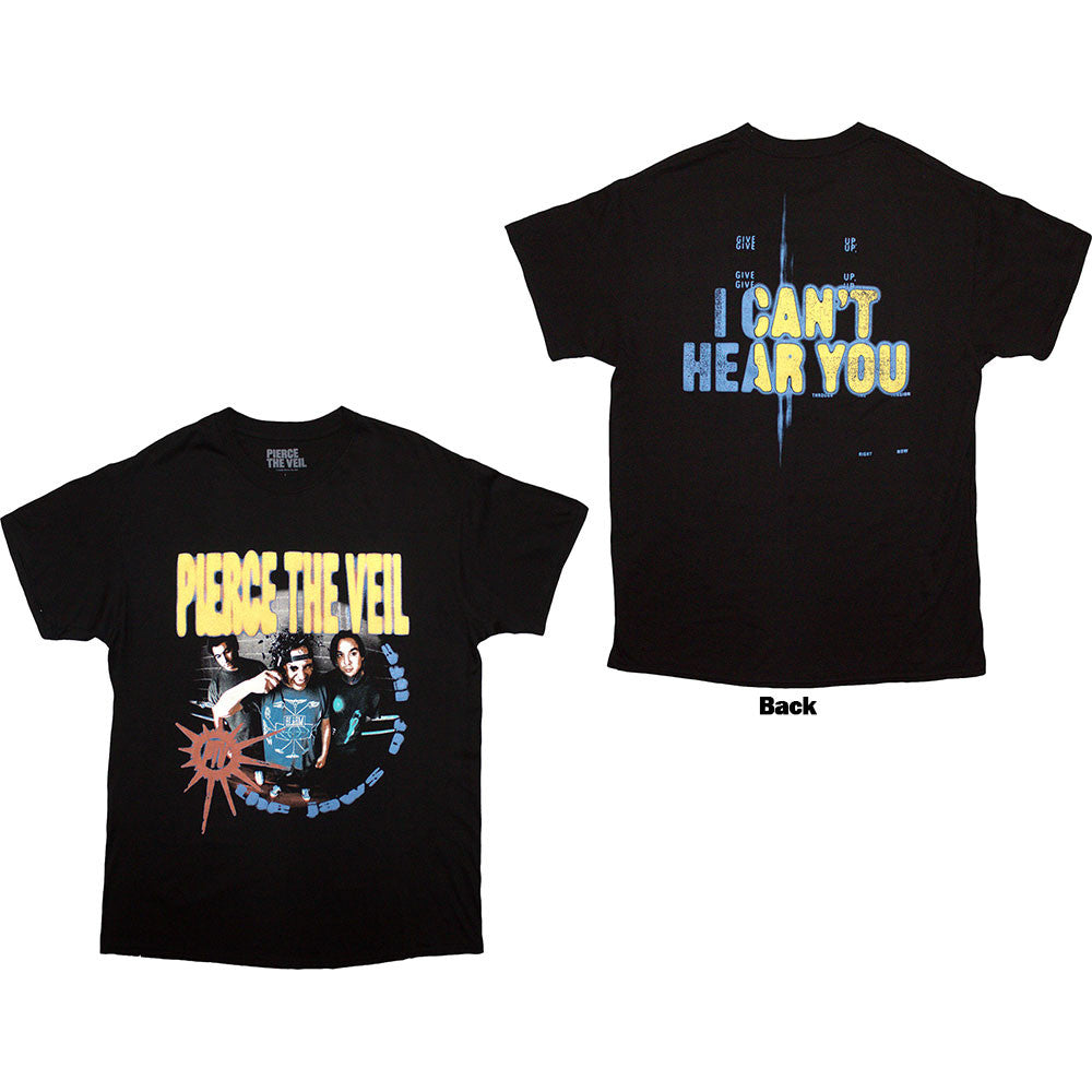 Pierce The Veil - I Can't Hear You Bp (Black) Large [T-Shirt]