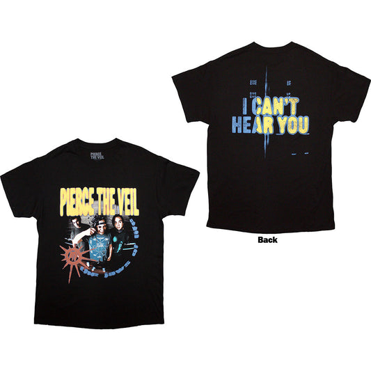 Pierce The Veil - I Can't Hear You Bp (Black) Large [T-Shirt]