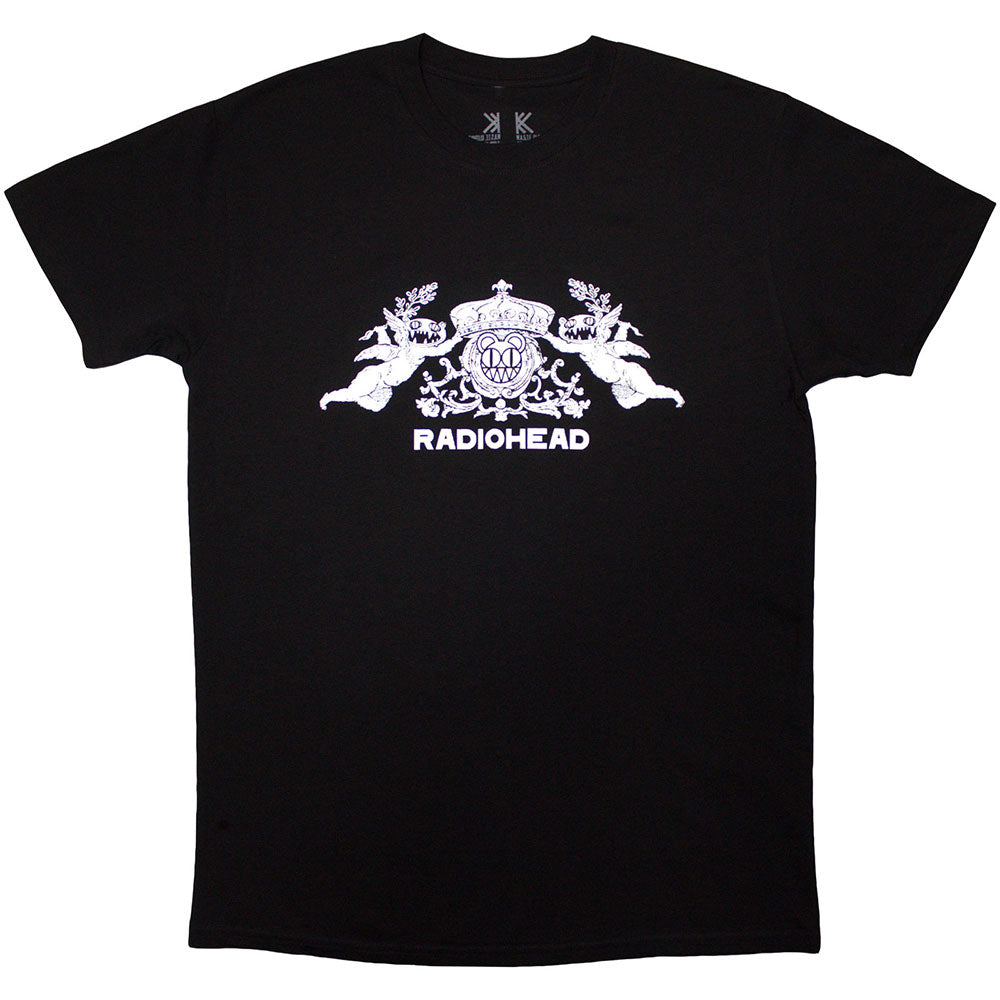 Radiohead - Bearhead Crest Bp (Black) Medium [T-Shirt]