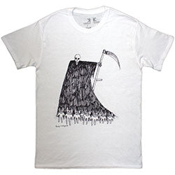 Radiohead - Grim Reaper (White) Large [T-Shirt]