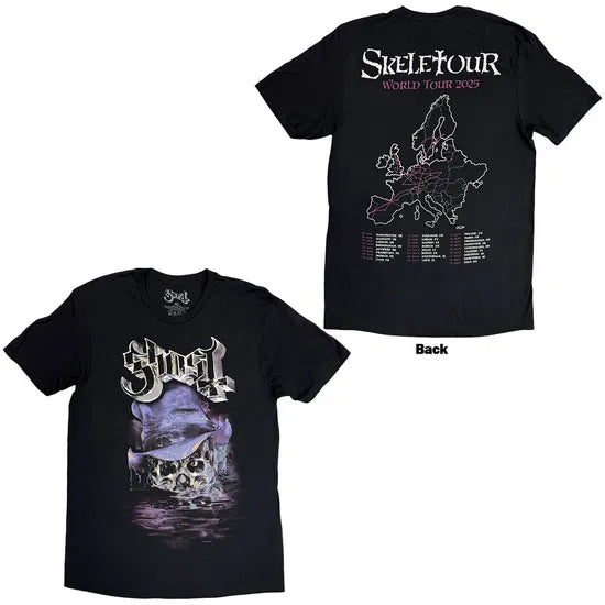 Ghost - Skeletour Admat '25 (Black) Large [T-Shirt]