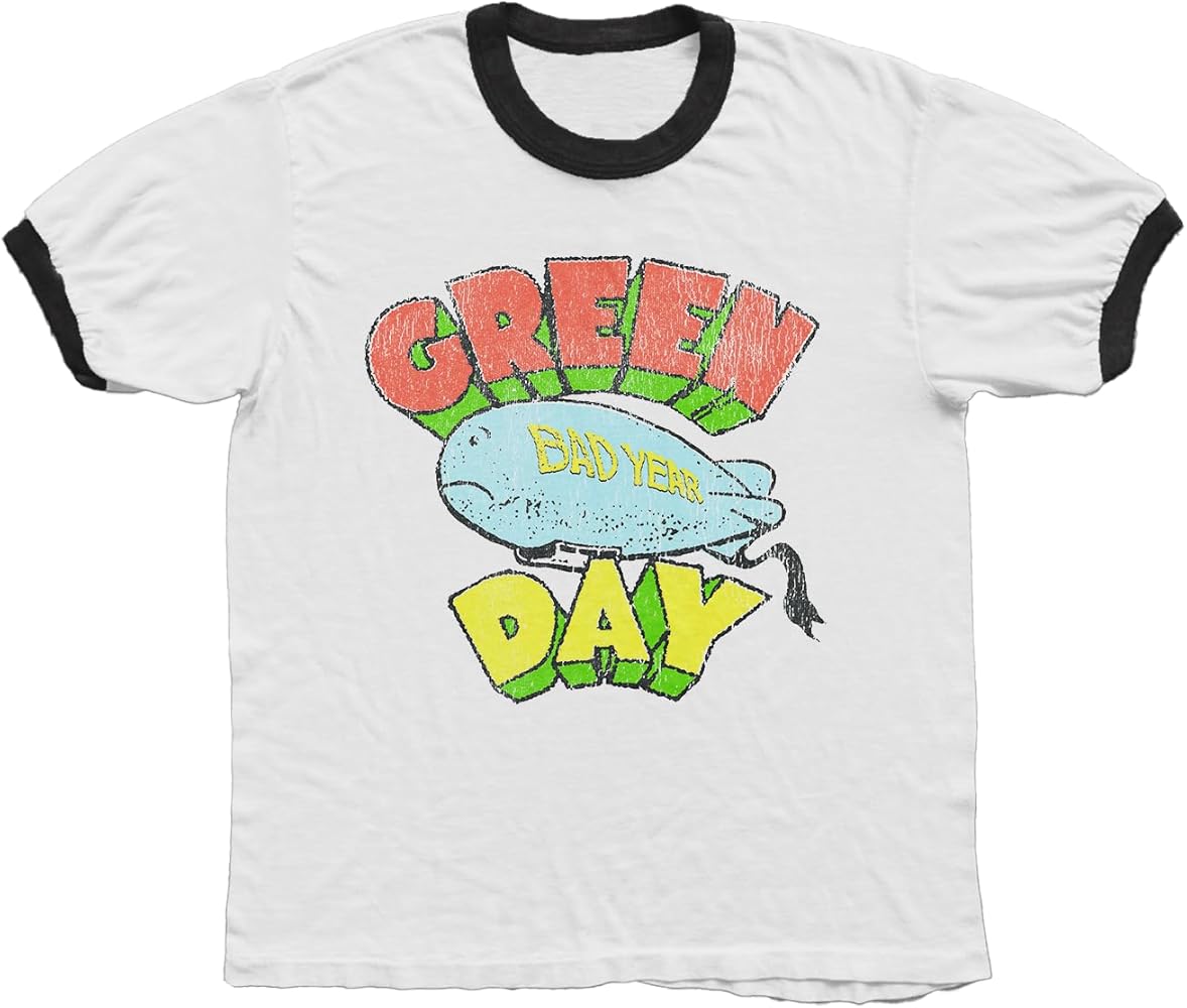 Green Day - Bad Year Blimp (White) Small [T-Shirt]