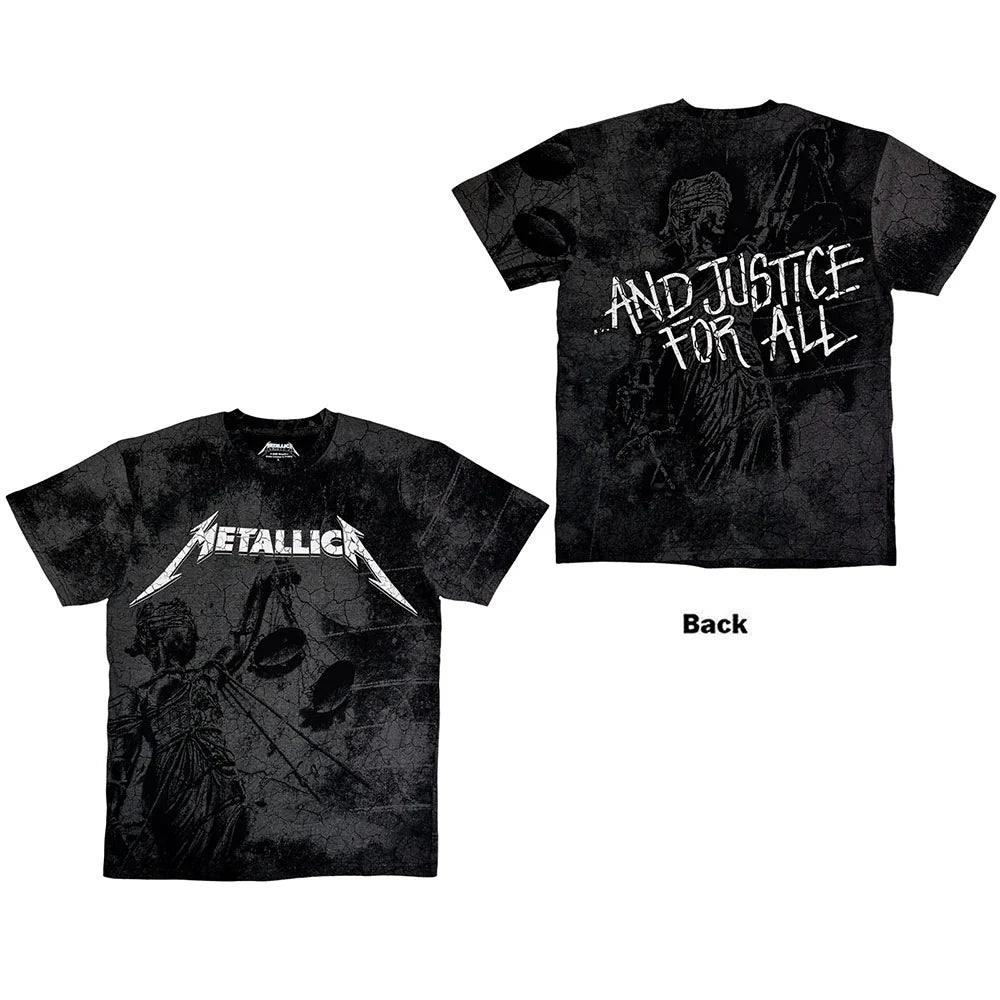 Metallica - Justice Dip-Dye (Black) Medium [T-Shirt]