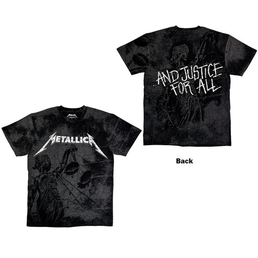 Metallica - Justice Dip-Dye (Black) Medium [T-Shirt]