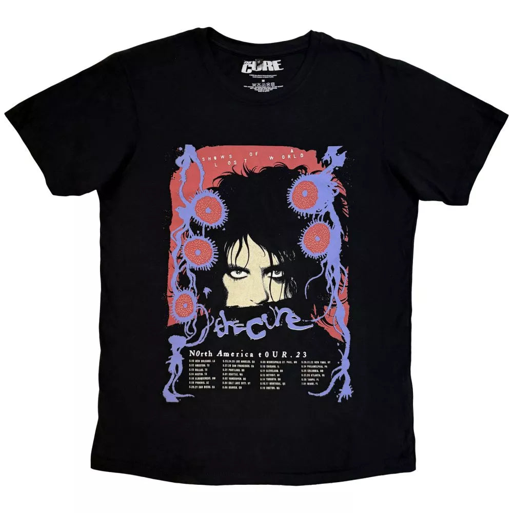 Cure - North American Tour 23 (Black) Large [T-Shirt]