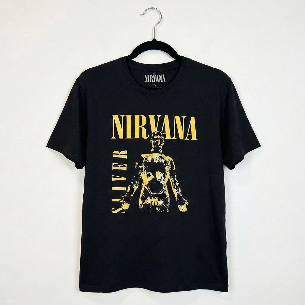 Nirvana - Sliver (Black) Large [T-Shirt]