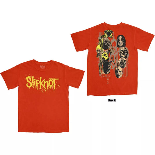 Slipknot - Splatter Logo (Orange) Large [T-Shirt]