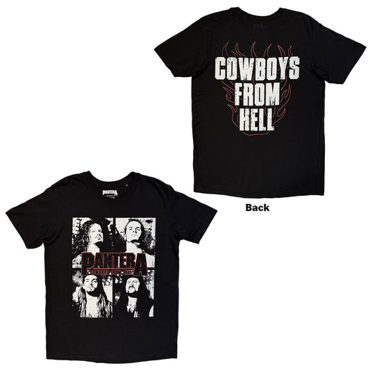 Pantera - Cowboys From Hell Flames (Black) XL [T-Shirt]