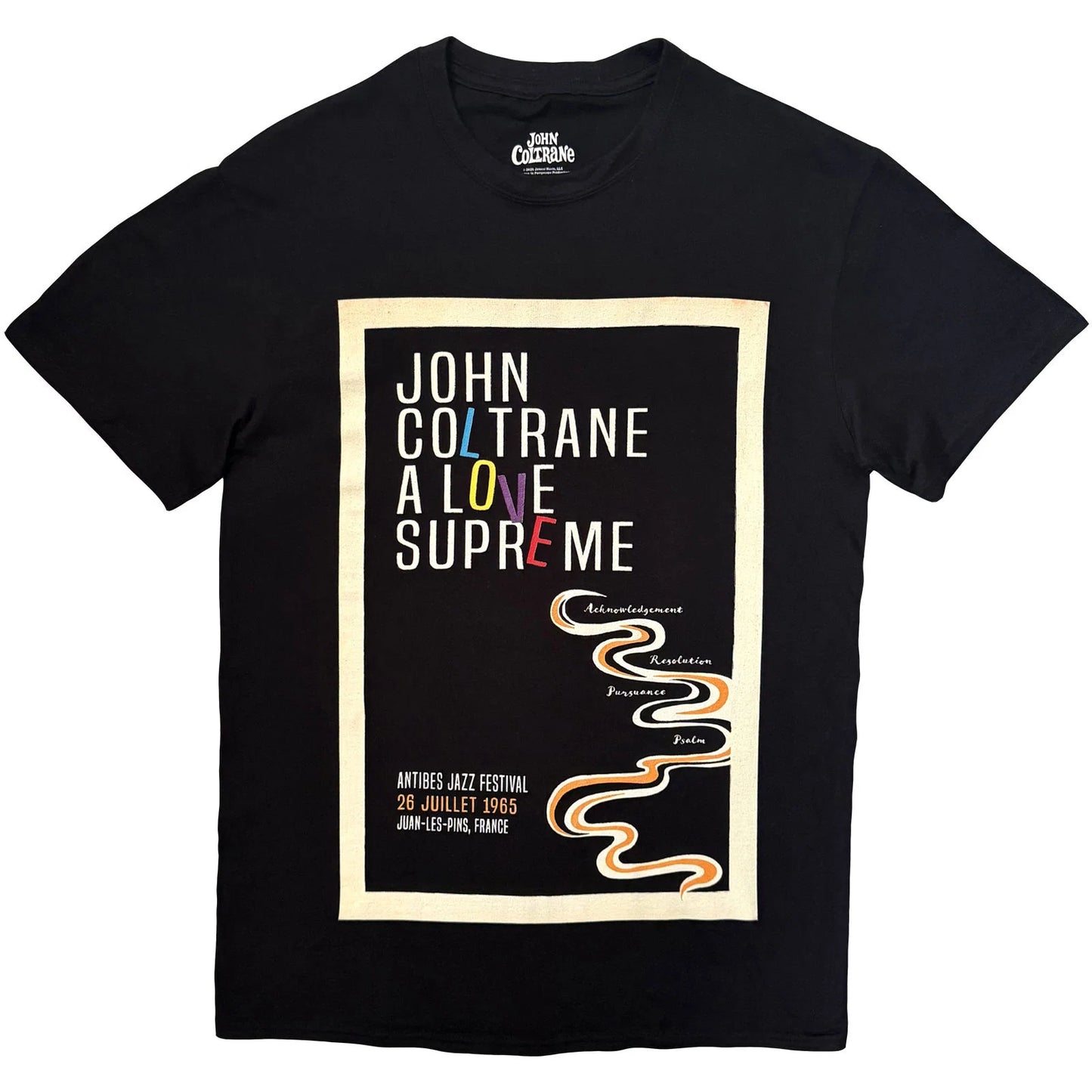 Coltrane, John - A Love Supreme (Black) [T-Shirt]