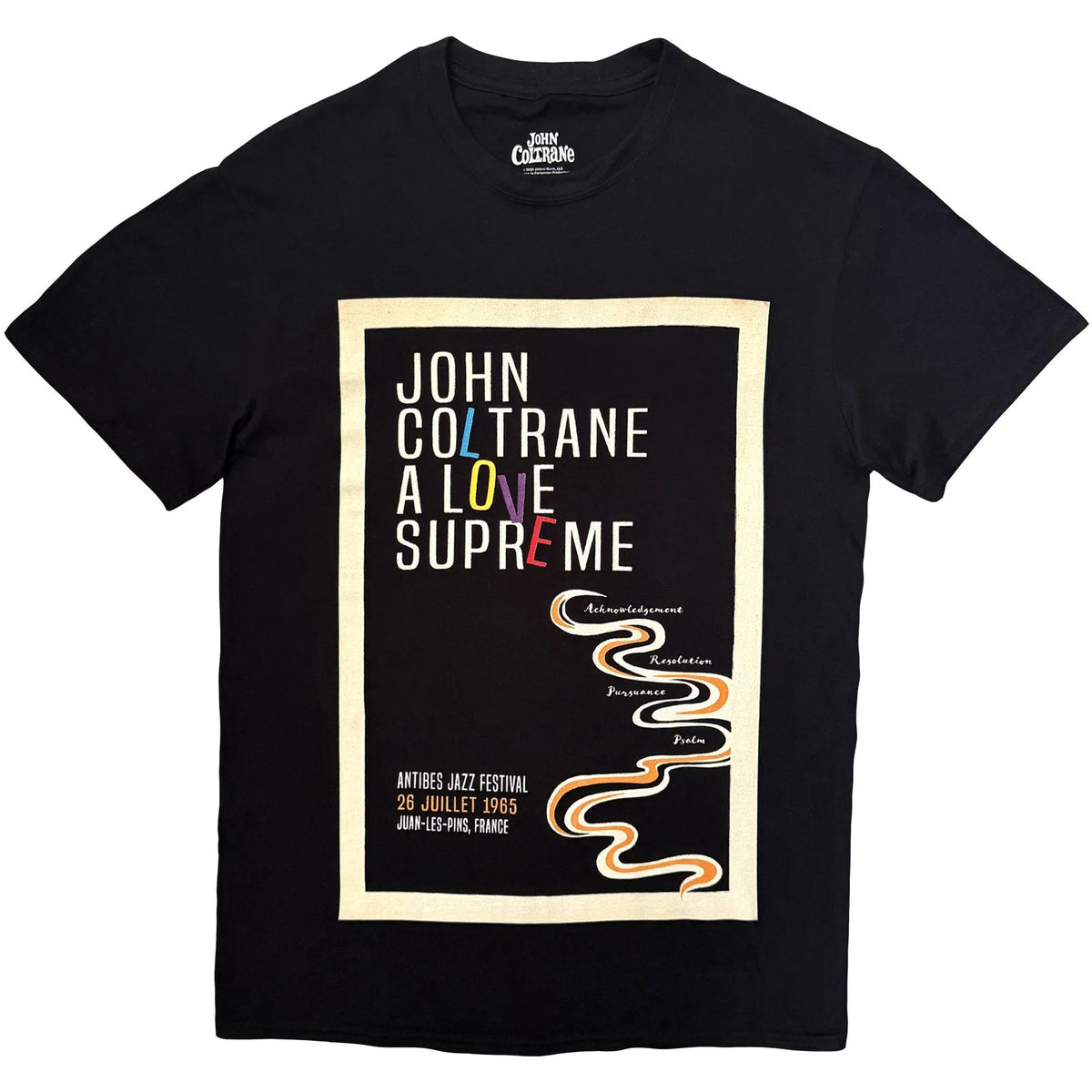 Coltrane, John - A Love Supreme (Black) [T-Shirt]