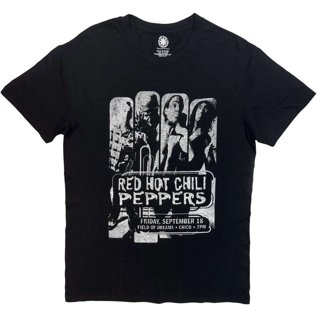Red Hot Chilli Peppers - Field Of Dreams (Black) Medium [T-Shirt]