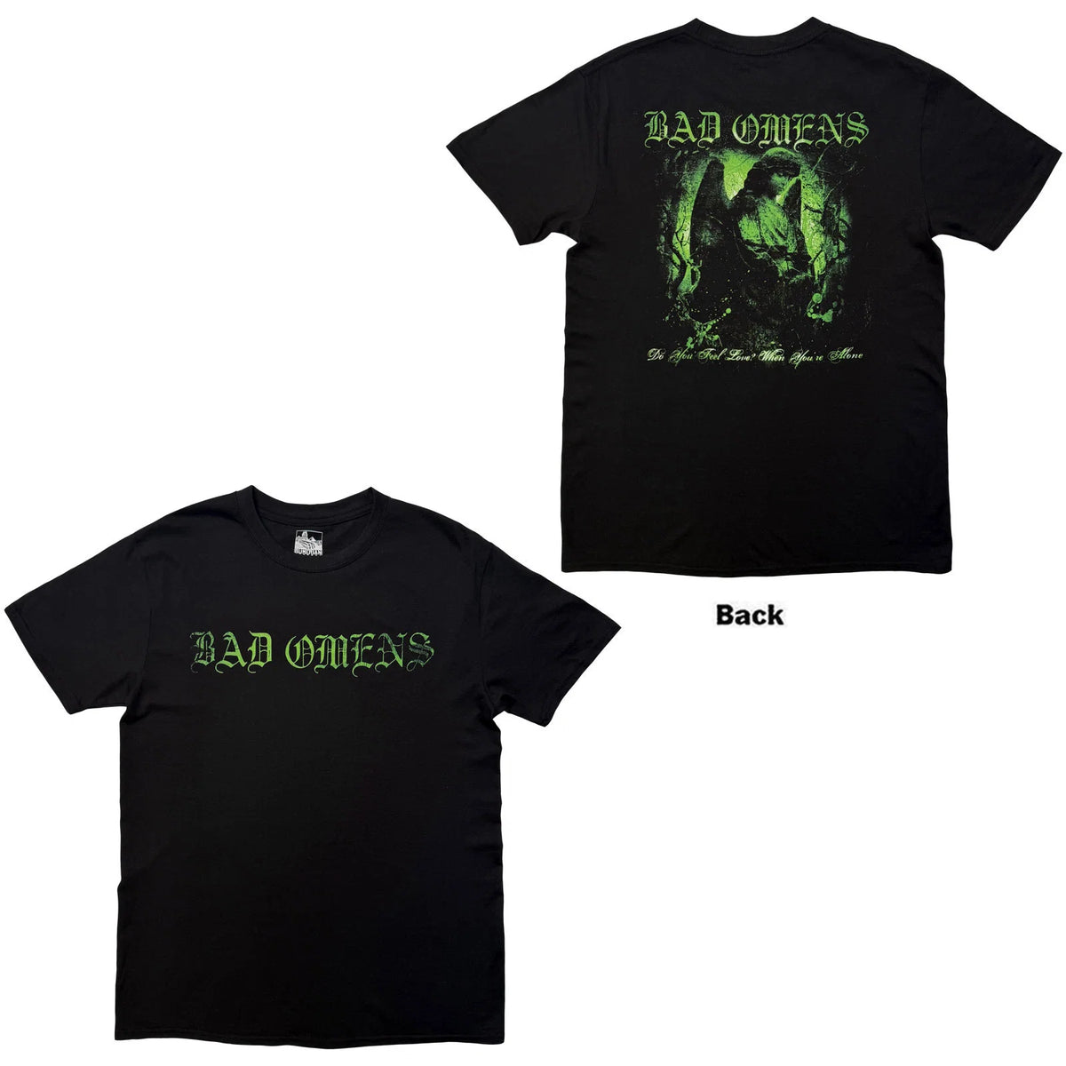 Bad Omens - Green Angel (Black) Medium [T-Shirt]