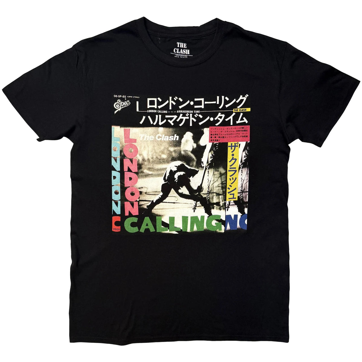 Clash - London Calling Japan (Black) Small [T-Shirt]