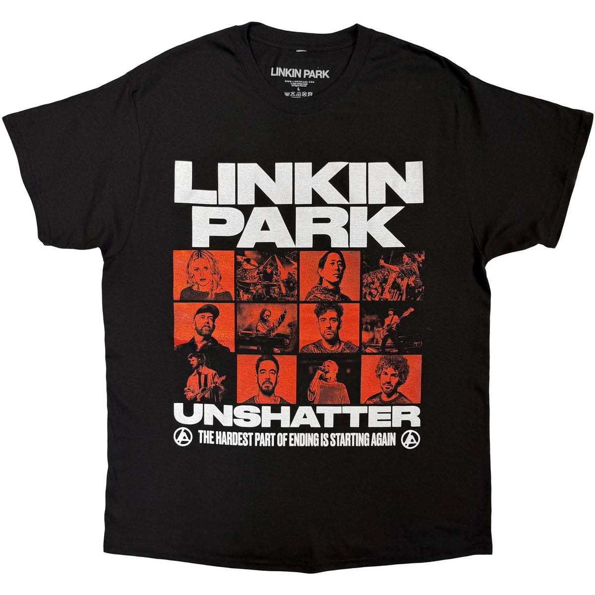 Linkin Park - Unshatter Box Photos (Black) XL [T-Shirt]