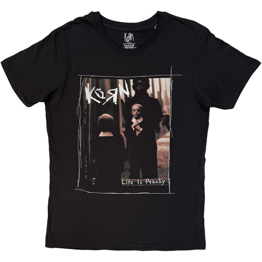Korn - Life Is Peachy Scribbles (Black) Medium [T-Shirt]