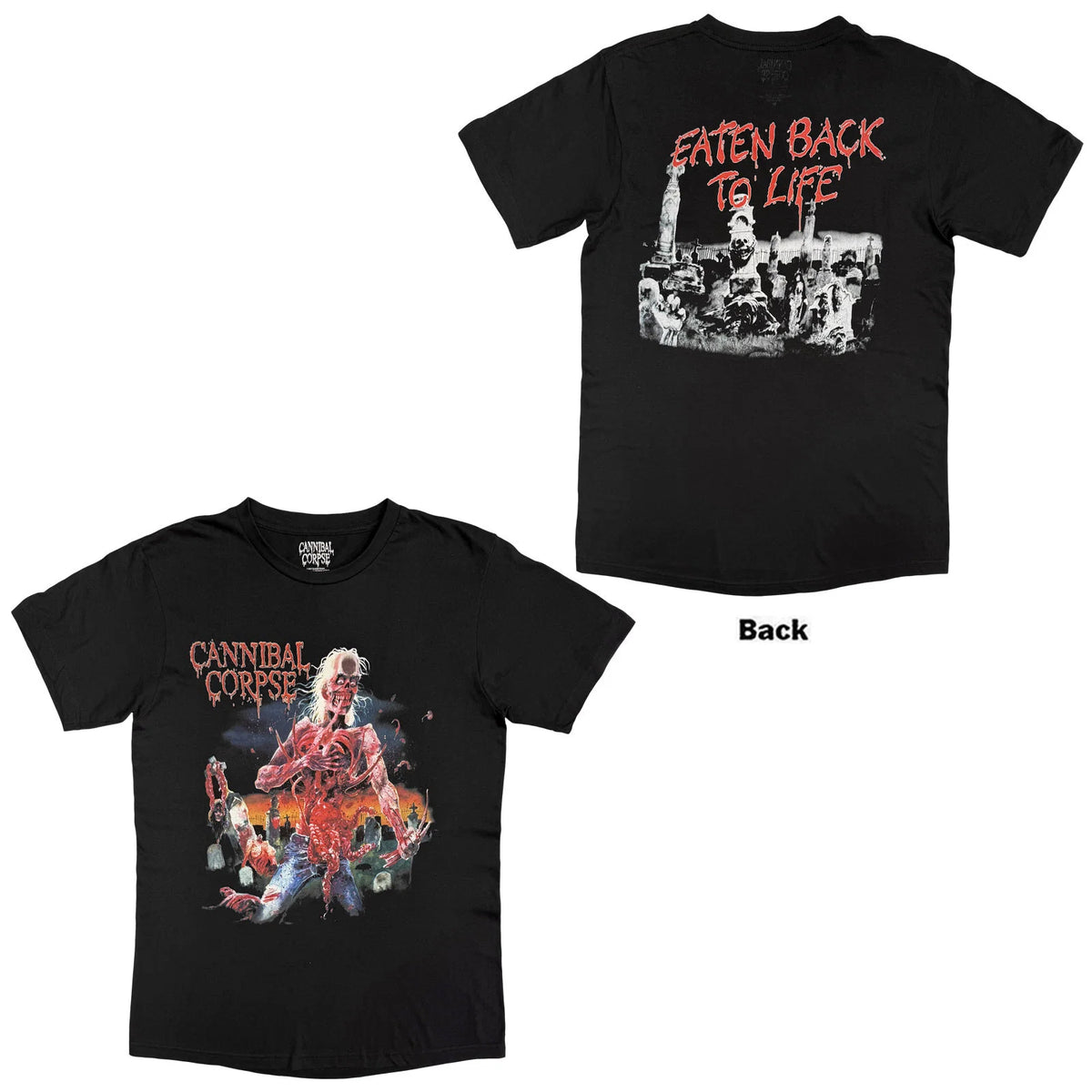 Cannibal Corpse - Eaten Back To Life (Black) Large [T-Shirt]