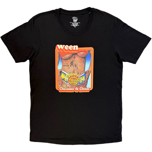 Ween - Chocolate and Cheese (Black) Large [T-Shirt]