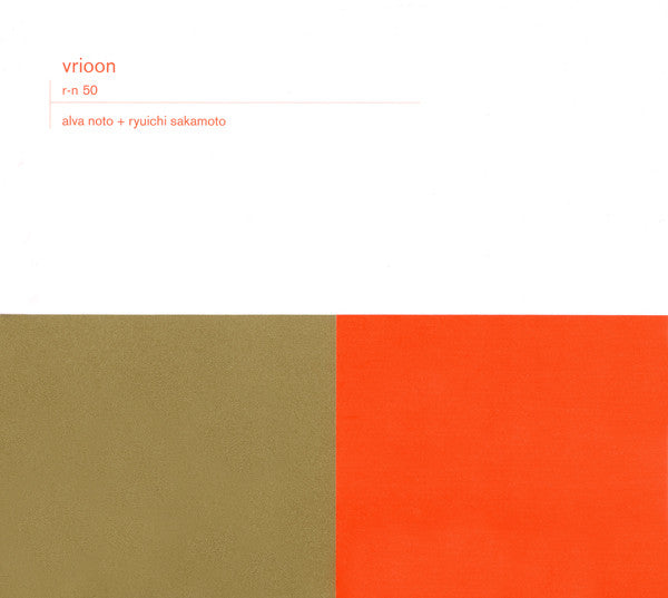 Alva Noto + Ryuichi Sakamoto - Vrioon [Vinyl]