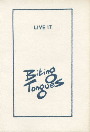 Biting Tongues - Live It [Vinyl]