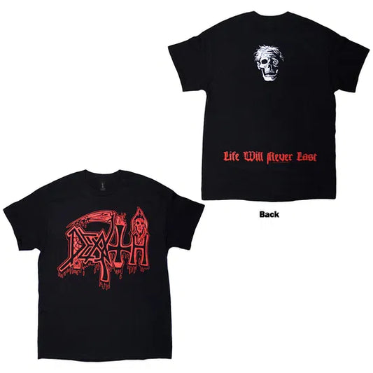 Death - Life Will Never Last (Black) Large [T-Shirt]