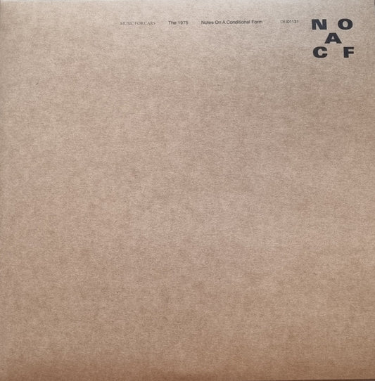 1975 - Notes On A Conditional Form [Vinyl] [Second Hand]
