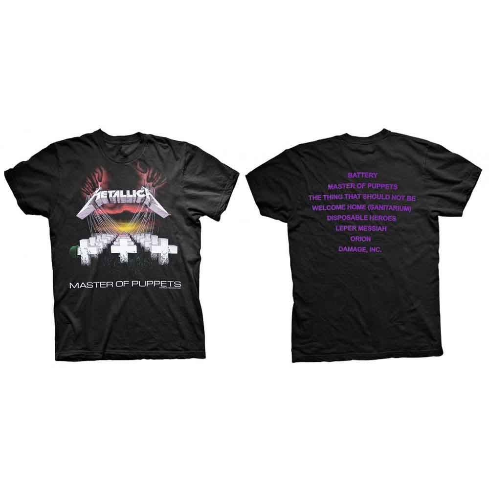 Metallica - Master Of Puppets (Black) Small [T-Shirt]