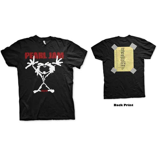 Pearl Jam - Stickman (Black) Large [T-Shirt]
