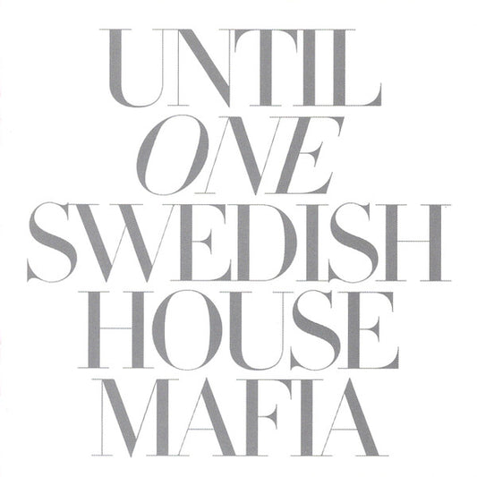 Swedish House Mafia - Until One [CD] [Second Hand]