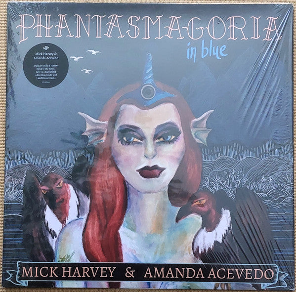 Harvey, Mick and Amanda Acevedo - Phantasmagoria In Blue [Vinyl]