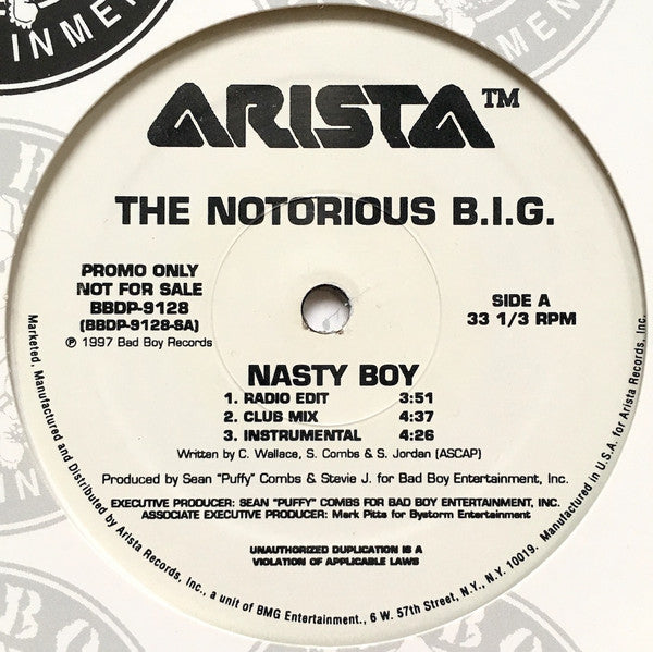 Notorious B.I.G. - Nasty Boy [12 Inch Single] [Second Hand]