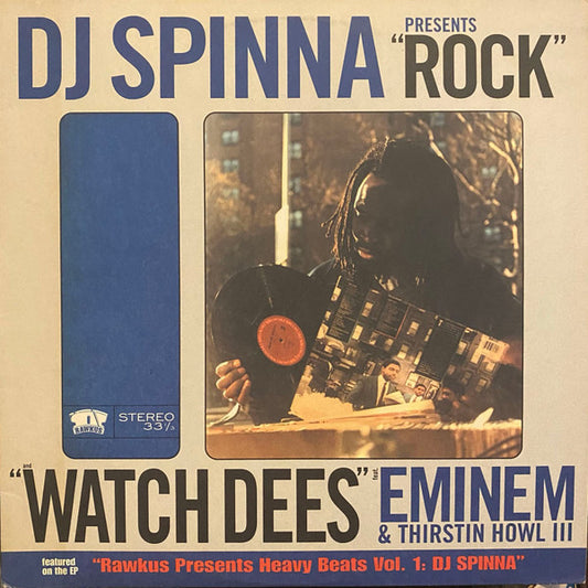 Dj Spinna - Watch Dees Feat. Eminem and Thirstin Howl [12 Inch Single] [Second Hand]