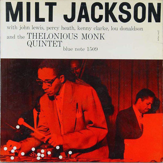 Jackson, Milt And The Thelonious Monk - Milt Jackson And The Thelonious Monk [Vinyl]